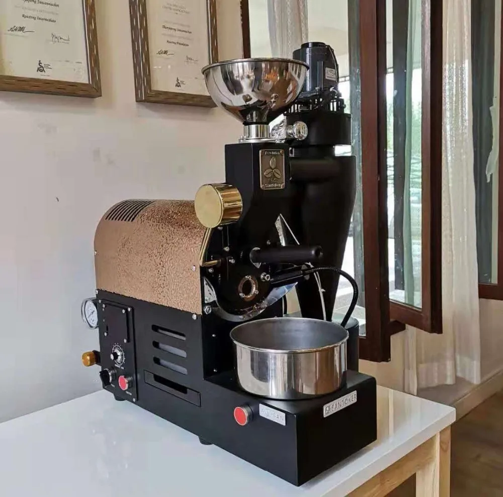 professional wbc competition coffee roaster 500g automatic