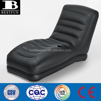 High Quality Inflatable Recliner Durable Plastic Deck High Quality Inflatable Recliner Durable Plastic Deck Chair Relax Heavy Duty Mega Lounge