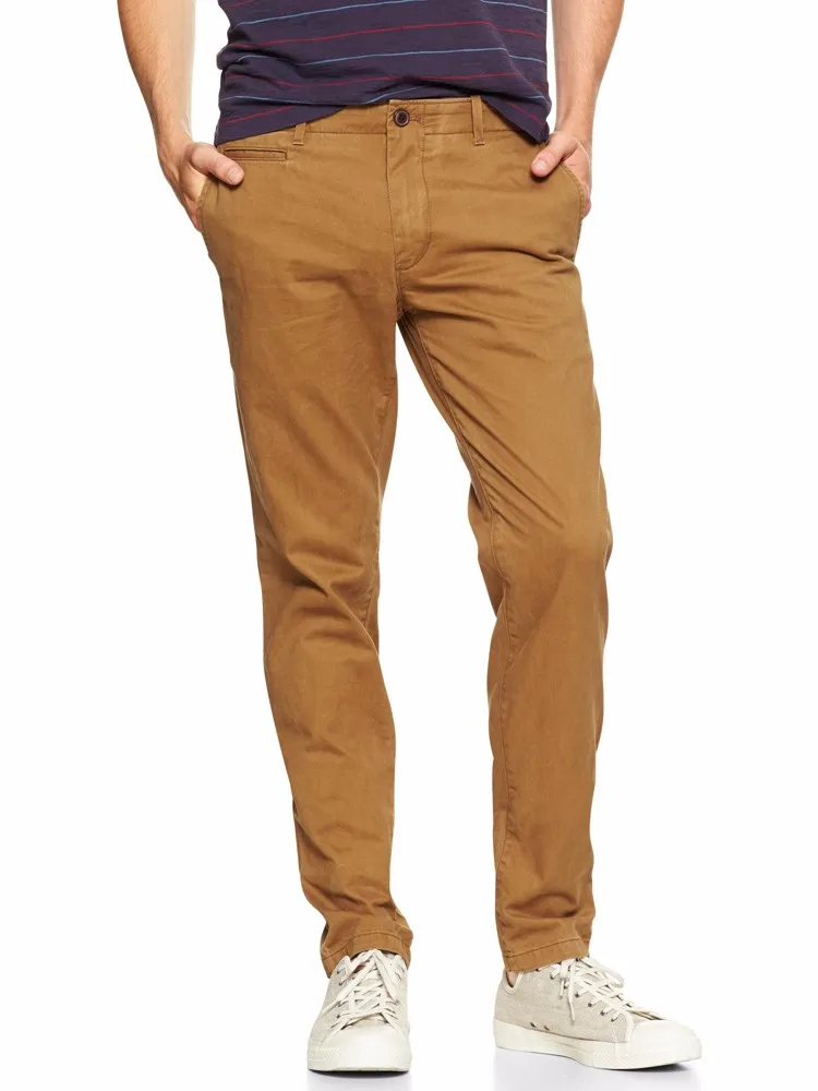 New Design 100% Cotton Trousers Men Casual Pants Men's Clothing ...