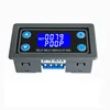 DC12V LED Digital Time Delay Relay Module Programmable Timer Relay Control Switch Timing Trigger Cycle with Case for Indoor