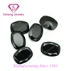 Wholesale Rectangle Shape Artificial Black Coral Onyx Glass Stone Gems