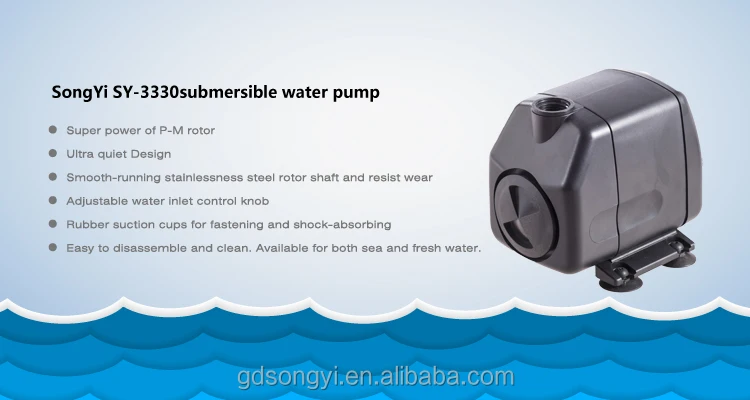 Wacent Bomba de Agua Durable Consumer Electronics DC 12V Bomba de Agua Sumergible de Alta elevaci/ón Acero 1 12V-180W-11m//2.5m Line