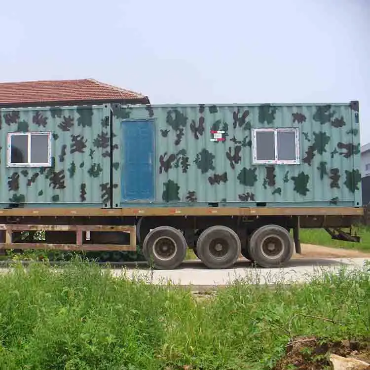 New zealand small steel frame flat pack container house prefabricated