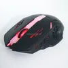 Factory rechargeable mouse built-in lithium battery with colorful led light