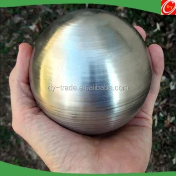Ball With Brushed Finish Matte Surface 