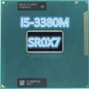 Original intel Core i5 3380M 2.9 GHz 3M Dual Core SR0X7 I5-3380M Notebook processors Laptop CPU PGA 988 pin Socket G2 processor