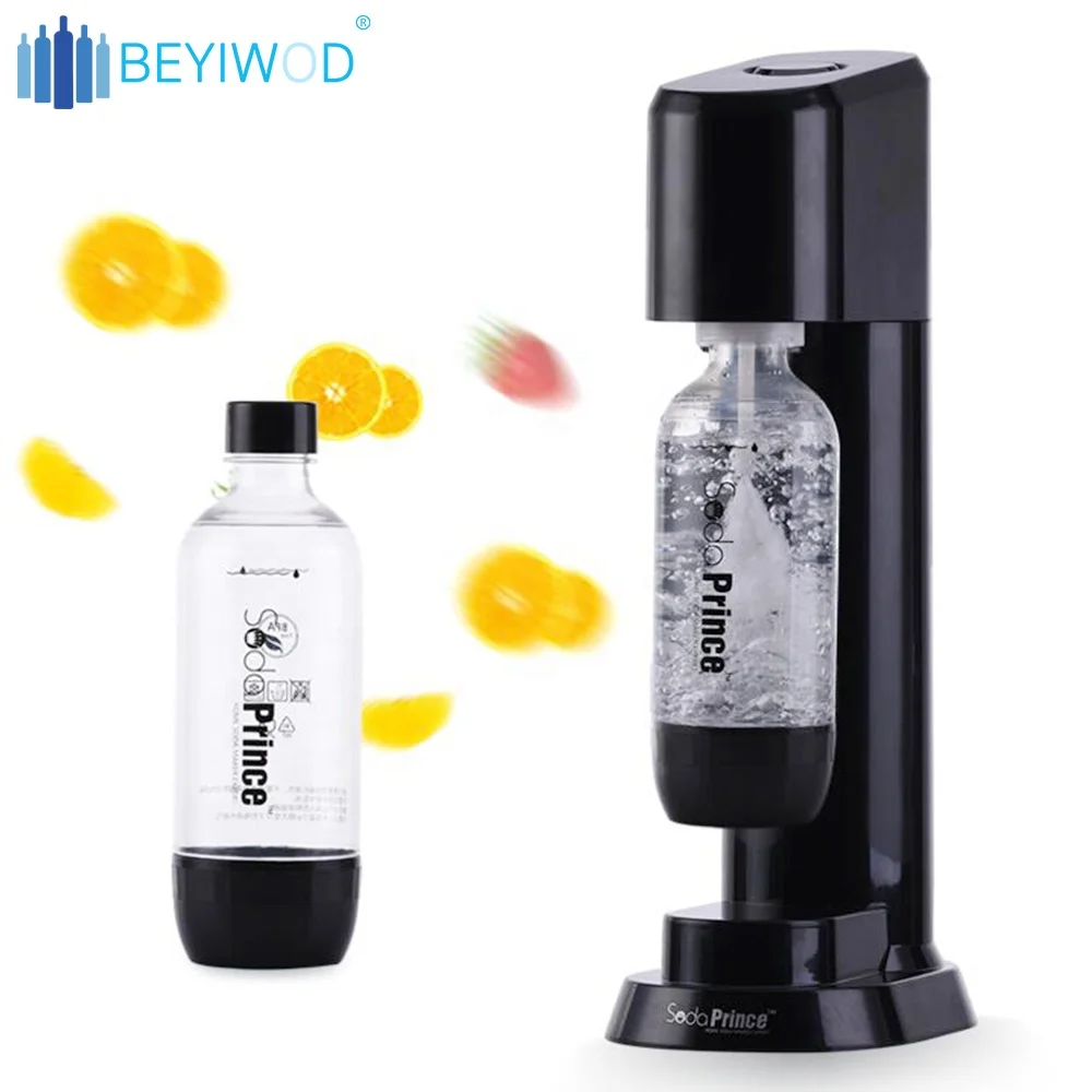 Beverage Use Home Soda Maker Machine 0.6l Cylinder 420g Co2 1l Pet