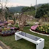 Hot Sale Outdoor Cell Phone Wireless Charging Smart Solar Garden Park Bench