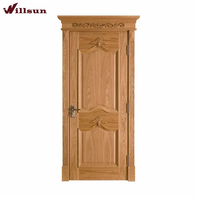 India Kerala Style Ash Wooden Bedroom Door Panel Carving Design Buy