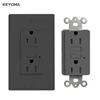 Keygma Hotel Room Power Switch GFCI Receptacle Outlet