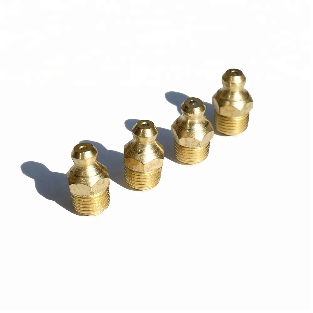 Bspt1/8 Hydraulic Quick Coupling Hose Coupling Grease Nozzle Fitting