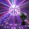 Large crystal ball stage lighting night club ktv bar disco light rotating 360 degree no dark