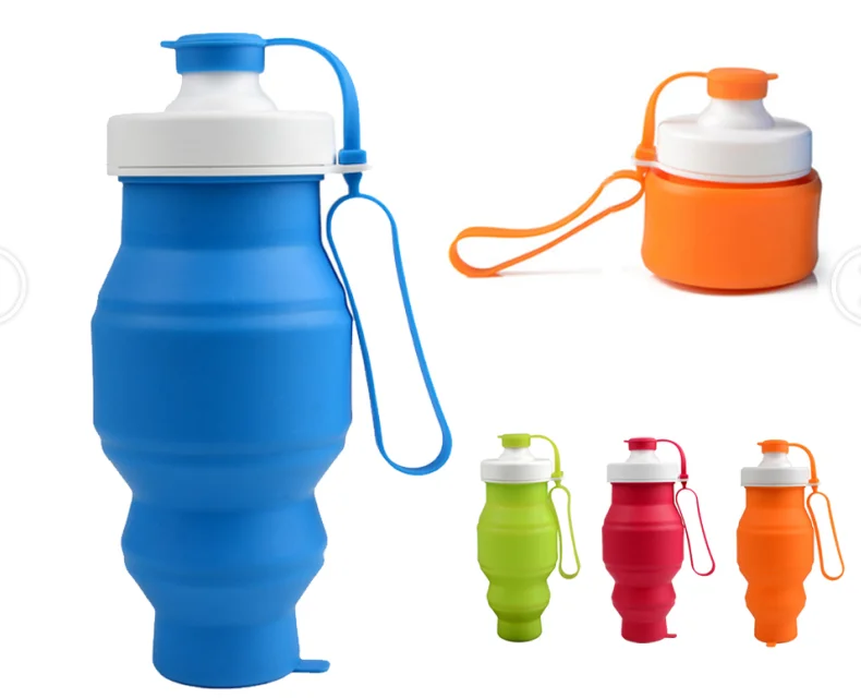 Ecofriendly Outdoor Running Customized Bottle Soft Collapsible
