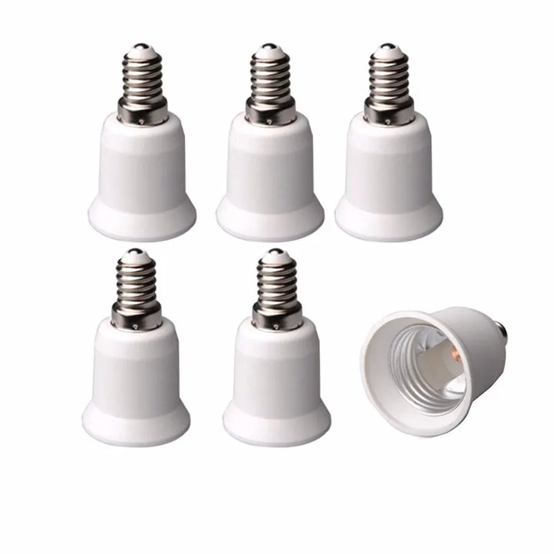E14 To E27 Adapter Chandelier Bulb Base,E14 To E27 Extend Base Led Cfl