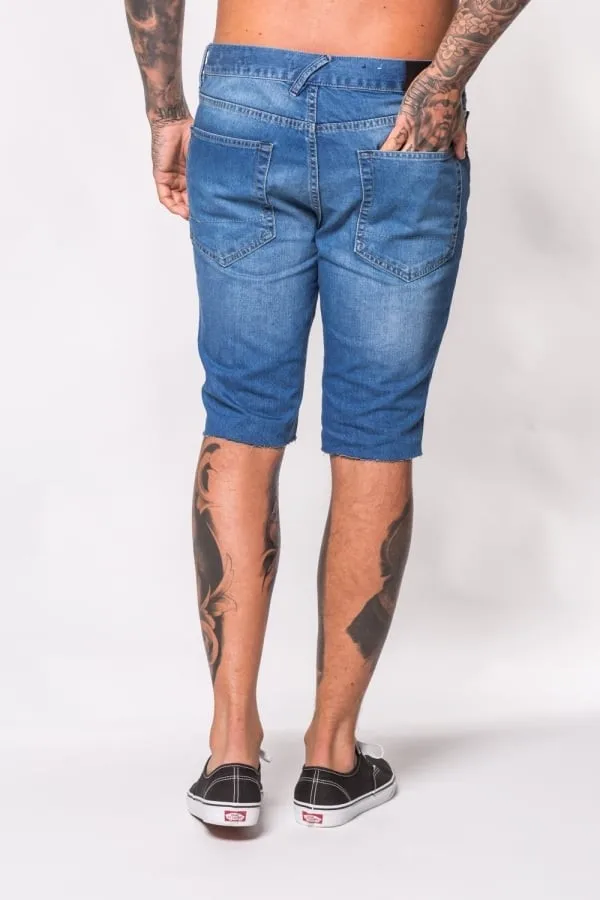 jeans half pant for man