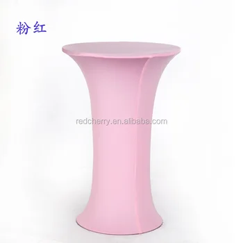 Spandex Tail Table Cover Round Decorative Bar Spandex Tail Table Cover Round Decorative Bar Covers