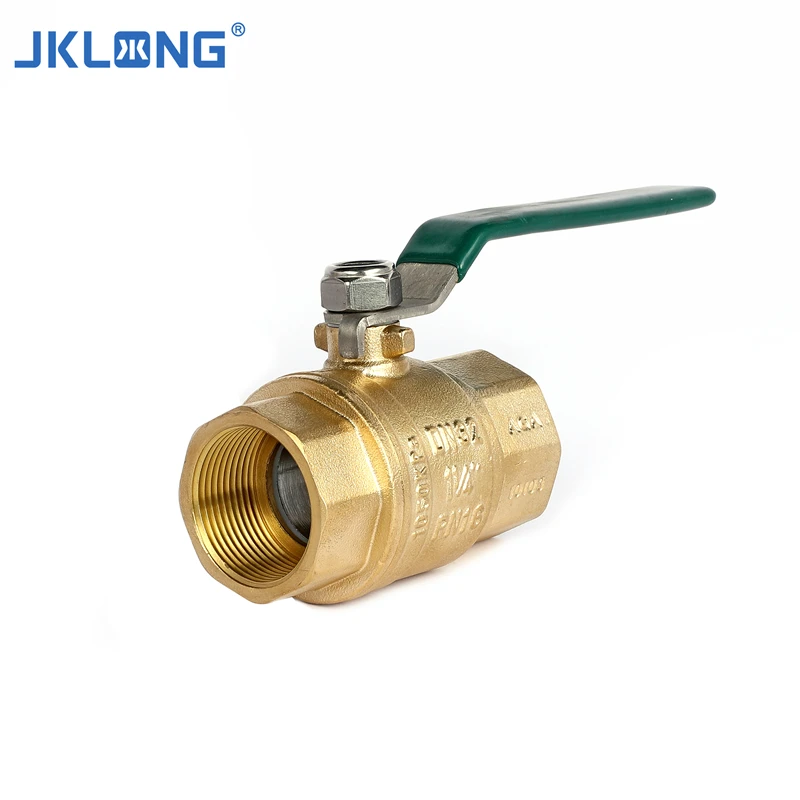 2 Inch Hot Sales Angle Water Ball Valve Brass With Long Handle Threaded ...