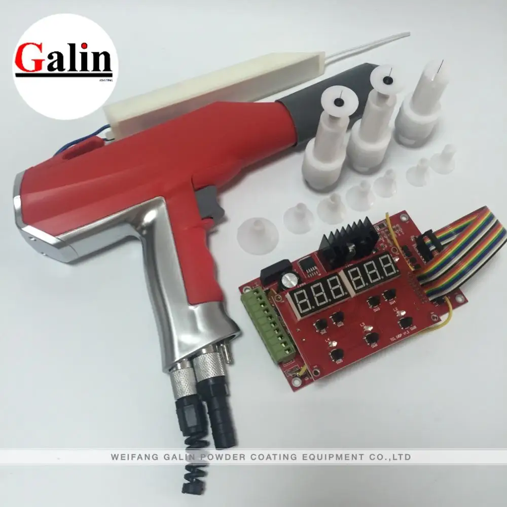Powder Coating Machine Three Code Spray Gun And Pcb With Good Price