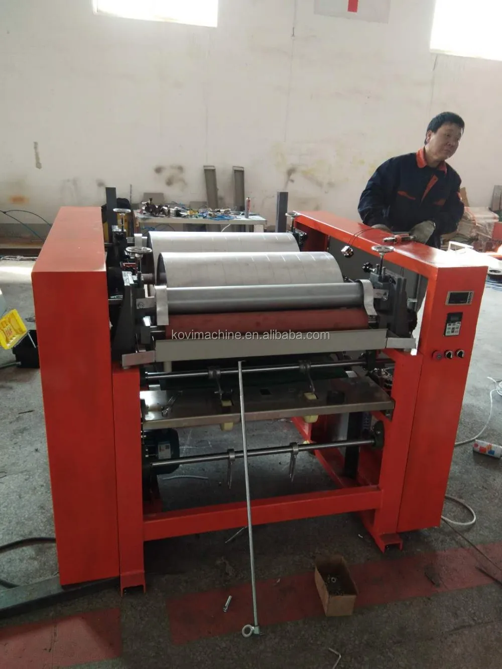 Multi Roll Color Label Bag Printer For Shopping Plastic Bag Printing