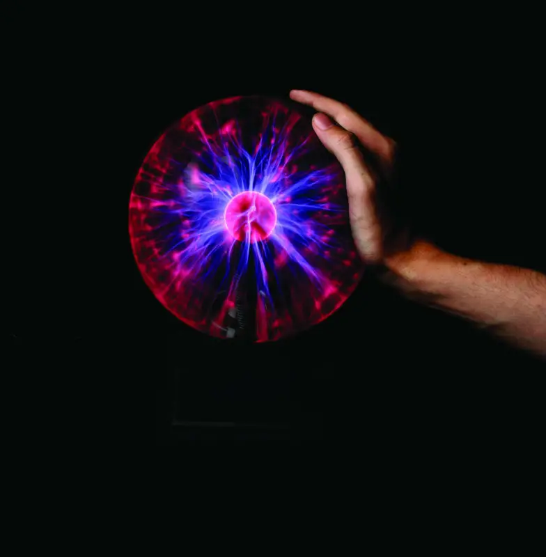 large plasma ball