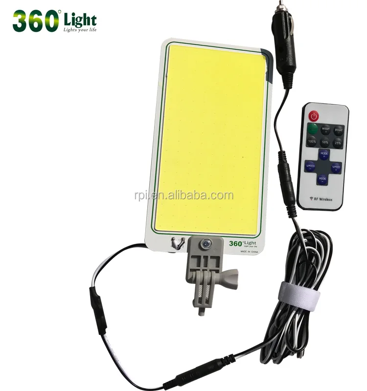 800w Cob Led Light 12v 4.5m Telescopic Fishing Pole Led Camping Lights