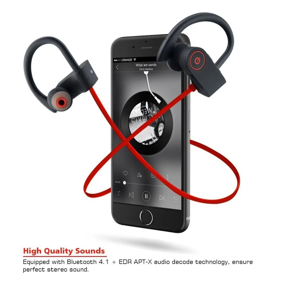 U8 Earbuds Stereo Wireless earbuds Active Noise Cancelling BT Waterproof Headphone Earphone - ANKUX.COM