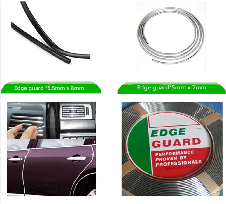 Motorcycle Helmet Edge Trim Chrome Strip Trim Plastic Edge Trim Buy