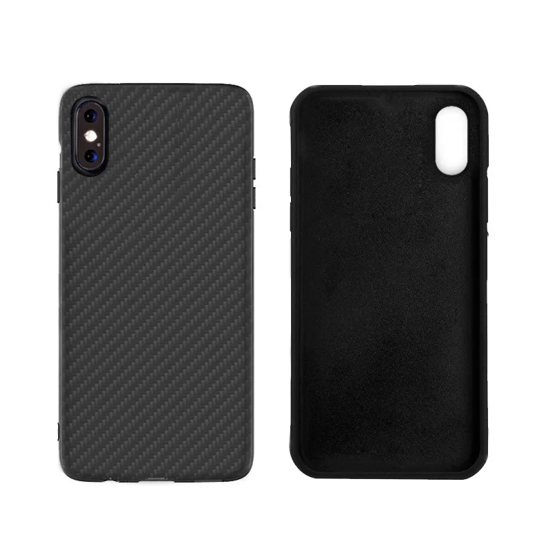 Aramid fiber Cover For Apple iPhone X /Xs Protective Shell Back Case