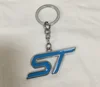 2019 year Colourful Finish ST car logo Key Chain Fob Ring Keychain For Forder Focus Fiesta