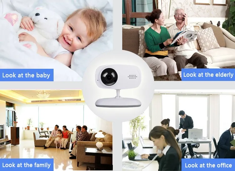 120 Degree View Angle P2p Motion Detection Alarm Night Vision Baby