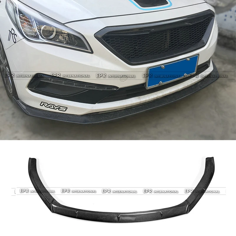 Carbon Fiber Body Kit Front Lip (kdm Version) For Hyundai 9th Gen Sonata Lf Buy Body Kit Front