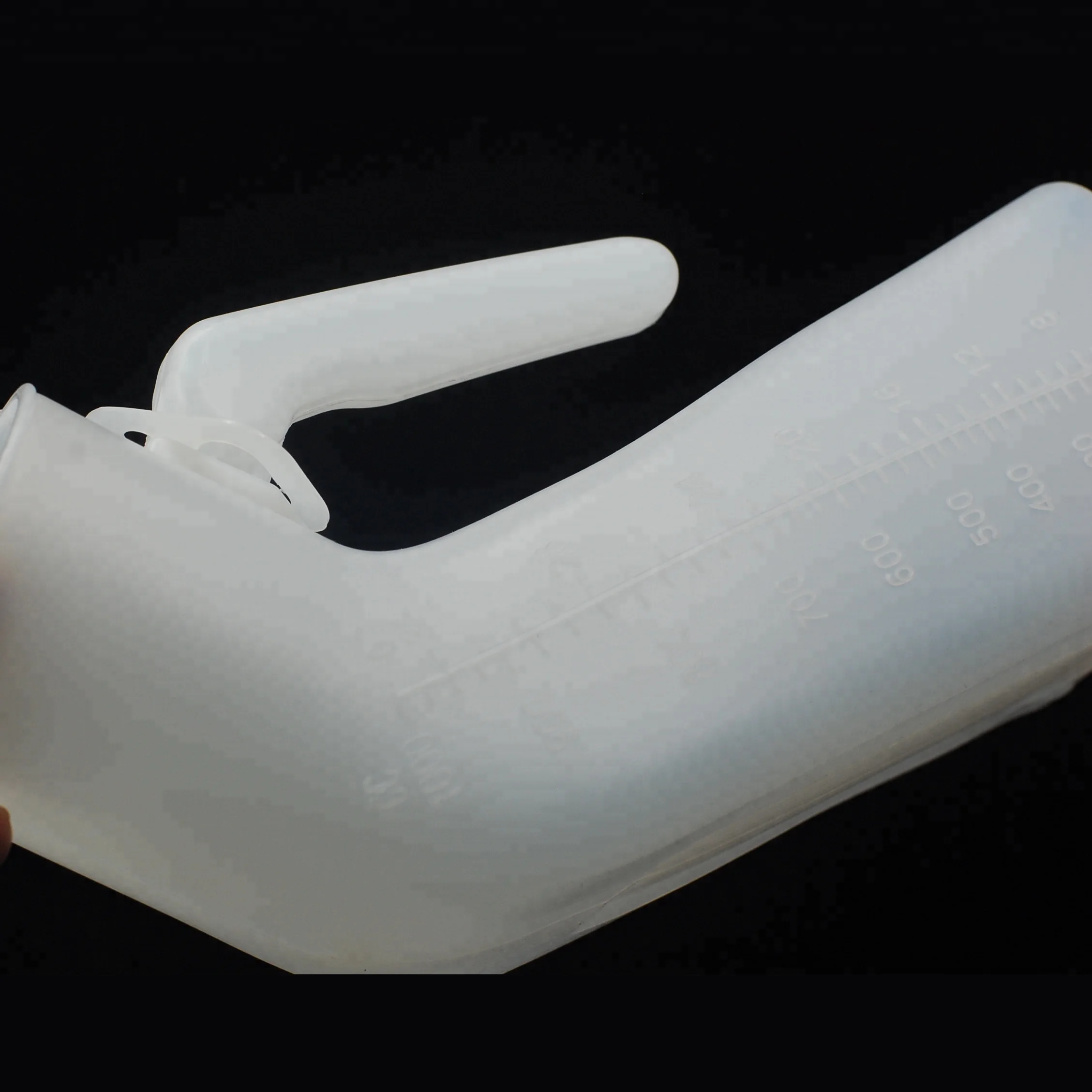 Disposable Hospital Male White Plastic Urinal Bottle With Handle Buy
