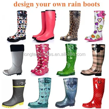 fashionable rain shoes