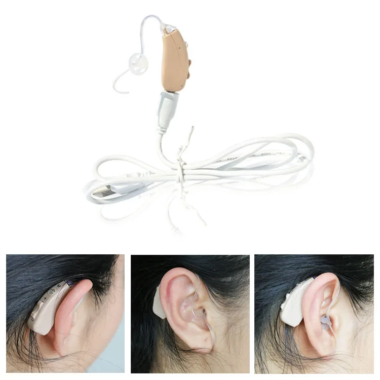 Rechargeable Ear Device Sound Aid Hearing Loop Amplifier