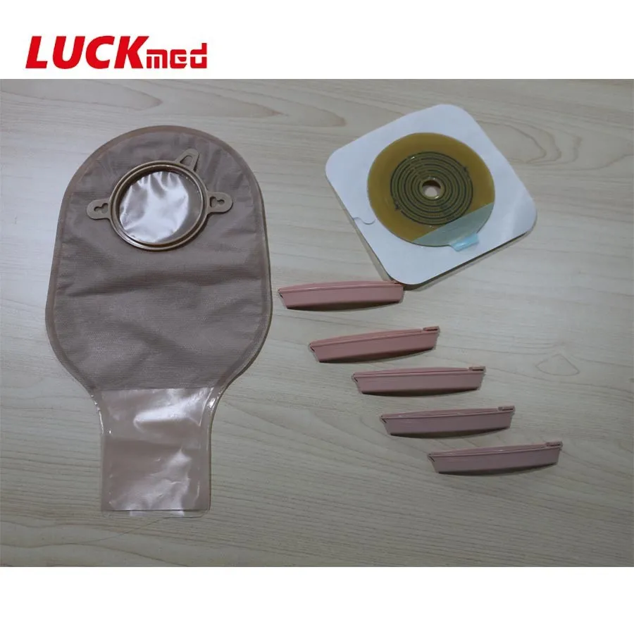 Colostomy Bag Cheap Price Ostomy Skin Friendly Nonwoven Lining With