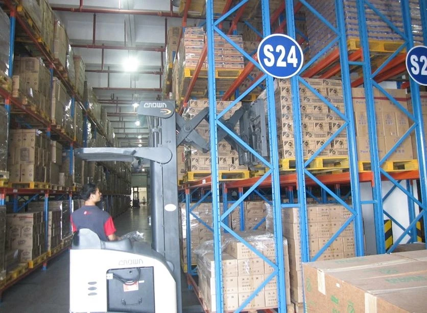 Bastidores De Almacenamiento Estante De La Plataforma Con Madera