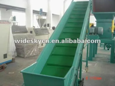 Hot selling chain scraper 90 degree curve slat conveyor