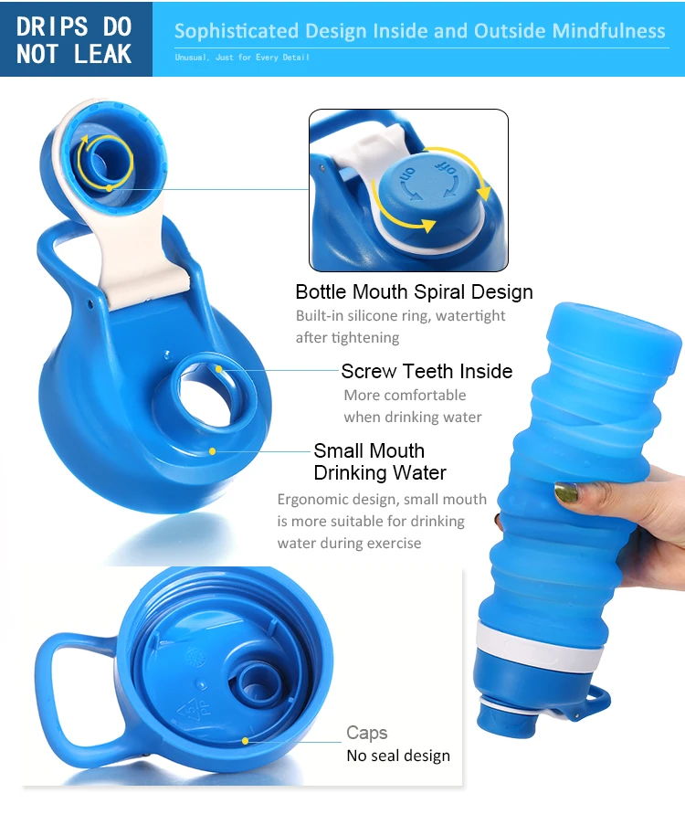 silicone water bottle