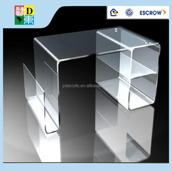 Acrylic Computer Table Clear Office Furniture With High Acrylic Computer Table Clear Office Furniture With High Quality Made In China Low Price