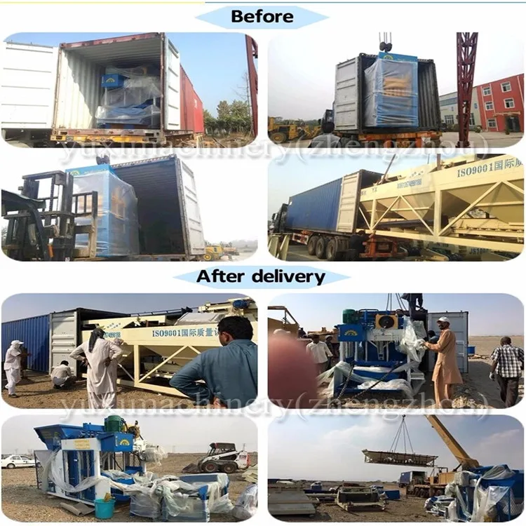 12-30A Egg Layer Mobile Concrete Block Making Machine,Hot Sale In Africa