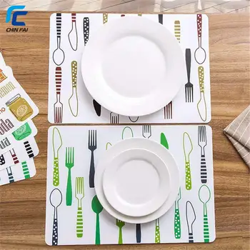 Simple Waterproof Placemats Kitchen Table Place Mats Kids Simple Waterproof Placemats Kitchen Table Place Mats Kids Educational Learning Dinner Party Supplies Wipeable