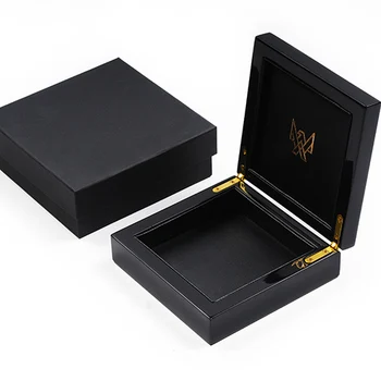 black wooden box