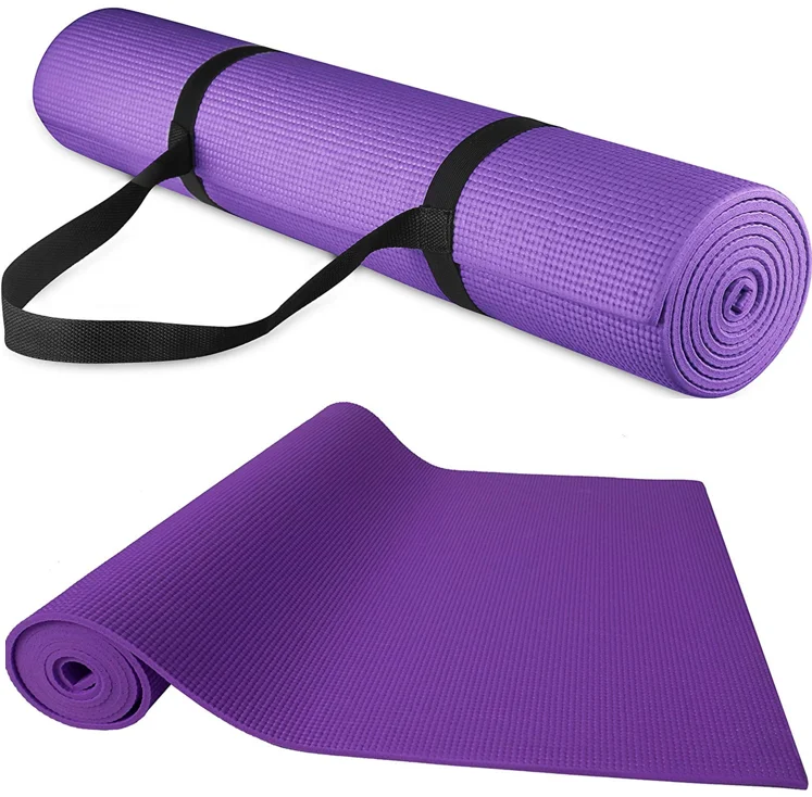 Wholesale Durable Eco Friendly High Density Black Pvc Yoga Mat - Buy ...