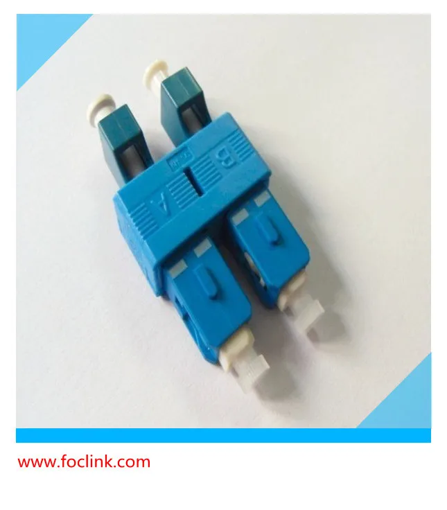 1x Carrier-class LC-SC switching Adapter Flange SC-LC Fiber Optic Connector # xh 