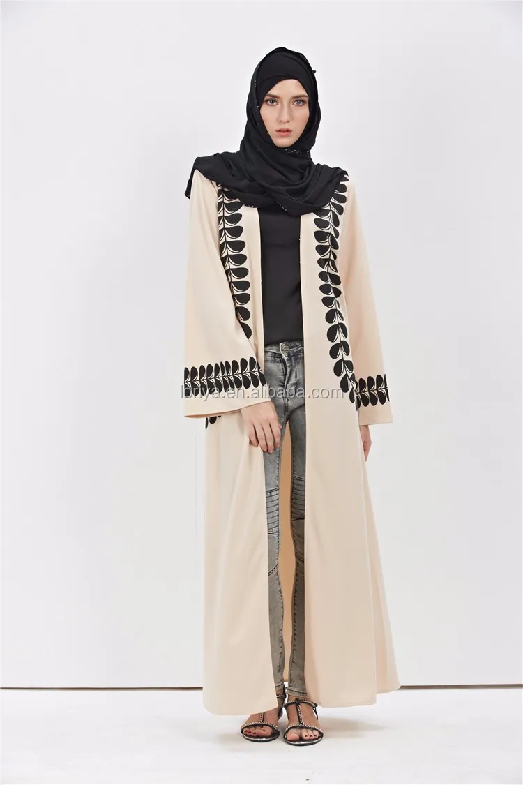 online shopping jibab turkish islamic clothing dubai printed front