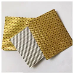 Chocolate wrapping corrugated colored aluminum foil sheet