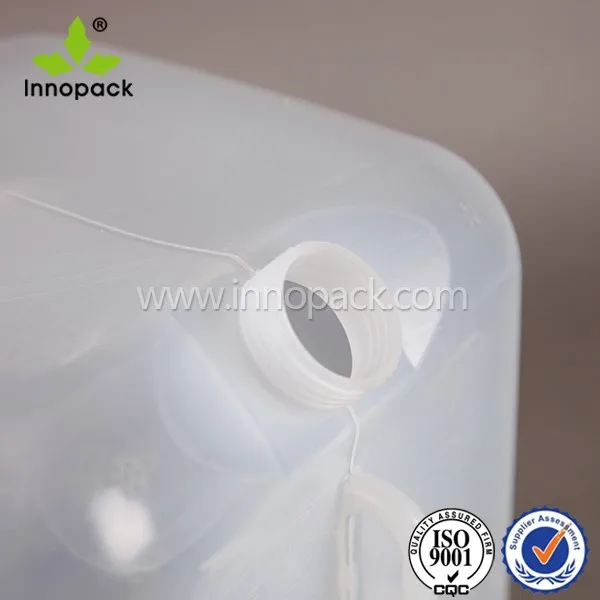 4l Litre Clear Plastic Collapsible Jerry Can With Screw Cap - Buy 