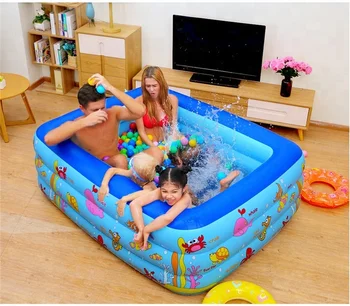 3 ring inflatable pool