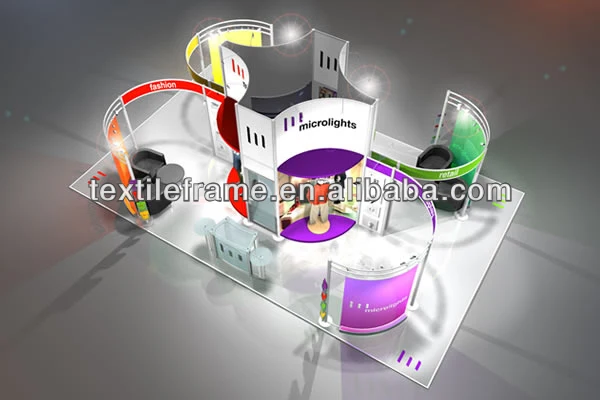 customized aluminum exhibition booth