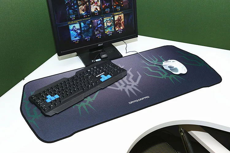 Tigerwingspad 2018 giant left handed good extended custom gaming mouse pad for desk